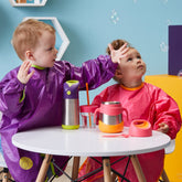 B.Box Smock Bib 6-18 Months - Passion Splash